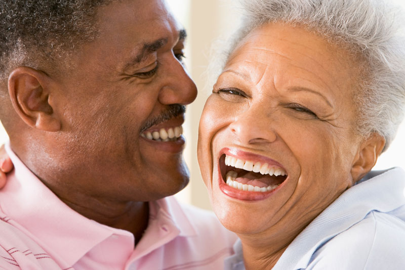 Dental Implant Patients Smiling Together